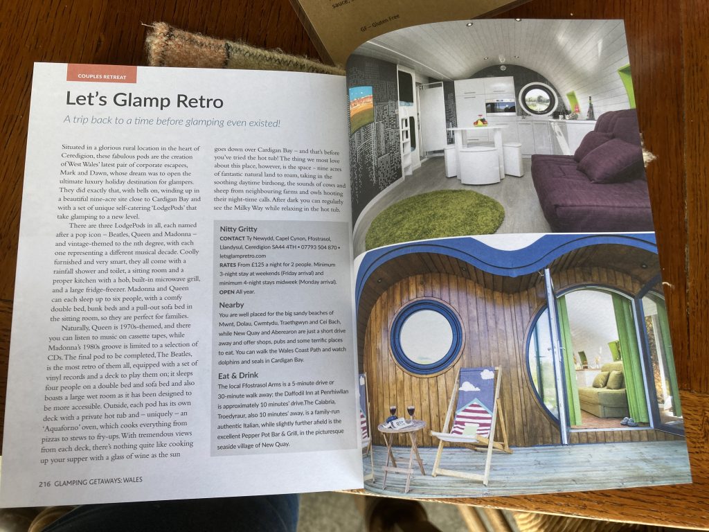 Lets Glamp Retro